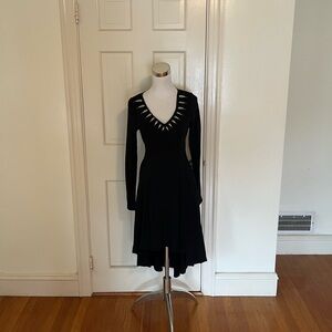 Maleficent Feast High Low Dress Disney Her Universe Hot Topic Black XS